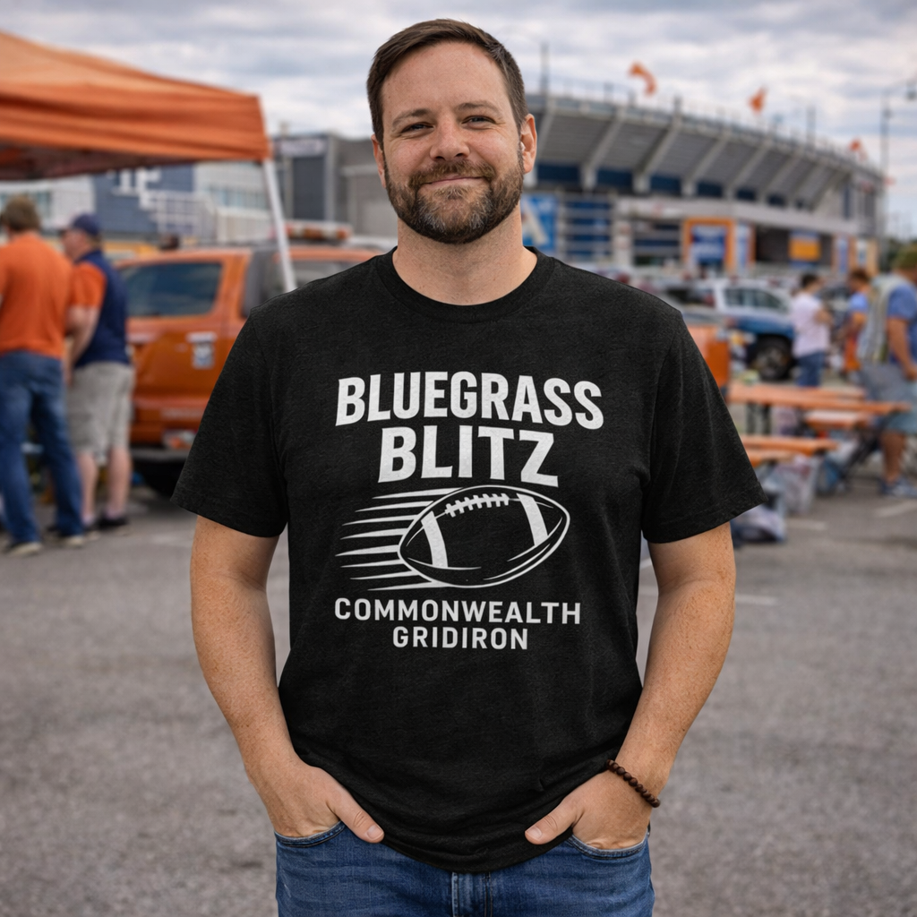 Kentucky Basketball T-Shirt | Bluegrass Blitz Design | Elite Tri-Blend