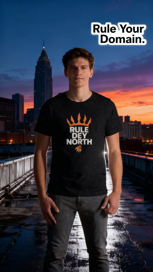 Rule Dey North T-Shirt | Crown & Claw Map Design | Elite