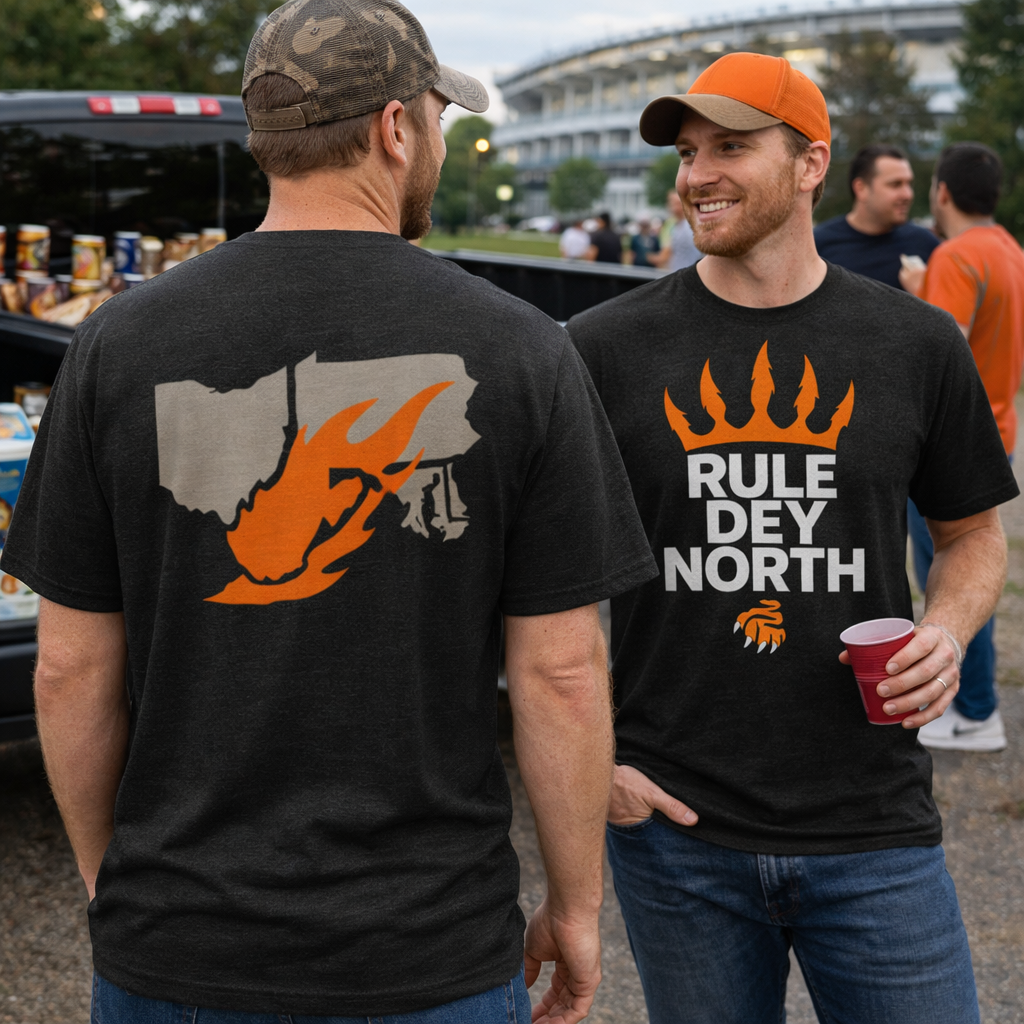 Rule Dey North T-Shirt | Crown & Claw Map Design | Elite