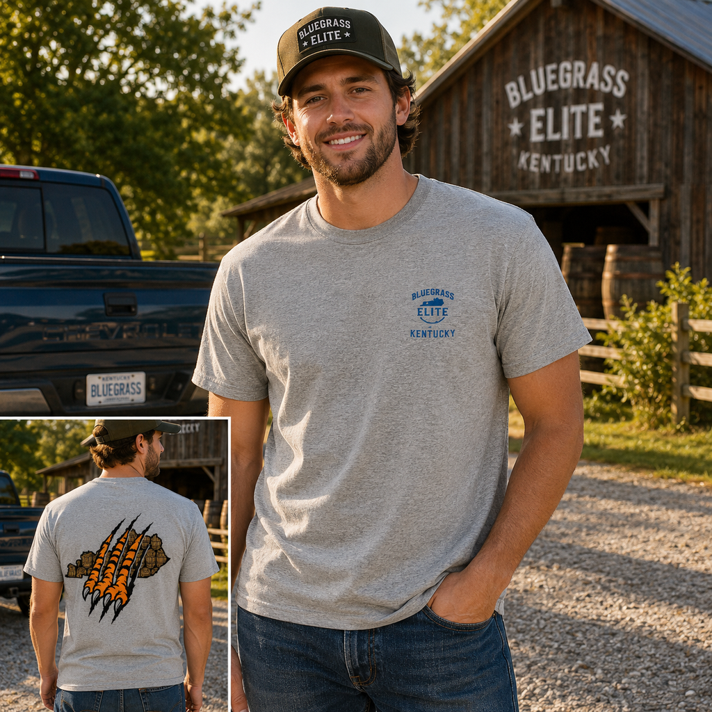 Cincinnati x Kentucky T-Shirt | Bluegrass Tiger Barrel Edition | Elite