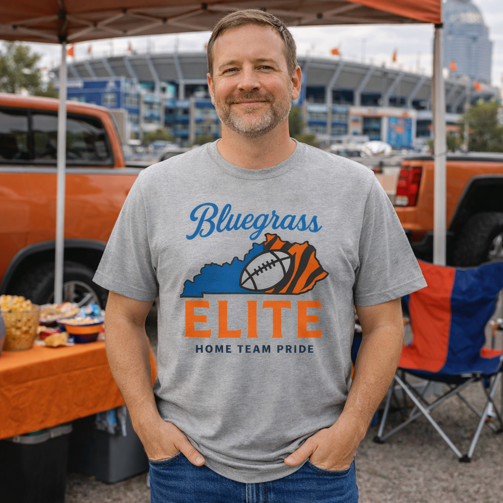 Bluegrass Elite Hometown Pride T-Shirt | Kentucky Culture & Community | Premium Tri-Blend