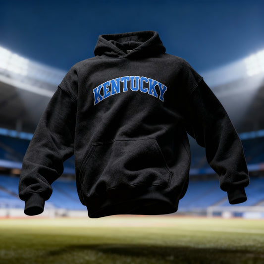 Kentucky Printed Hoodie | Cozy Fleece Pullover | Unisex Midweight