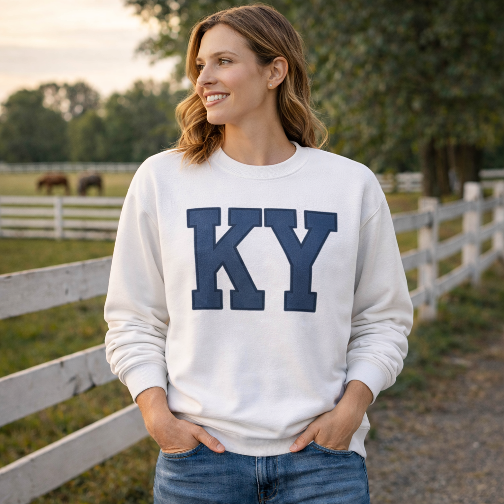 Kentucky Crewneck Sweatshirt | Vintage Garment-Dyed Fleece