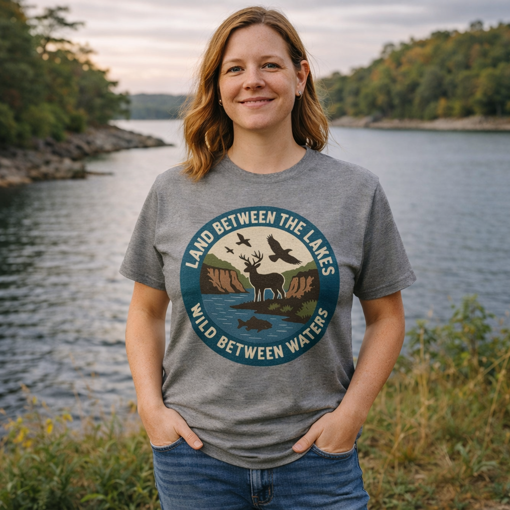Land Between the Lakes Shirt | Wild Between Waters Tee | Elite Tri-Blend