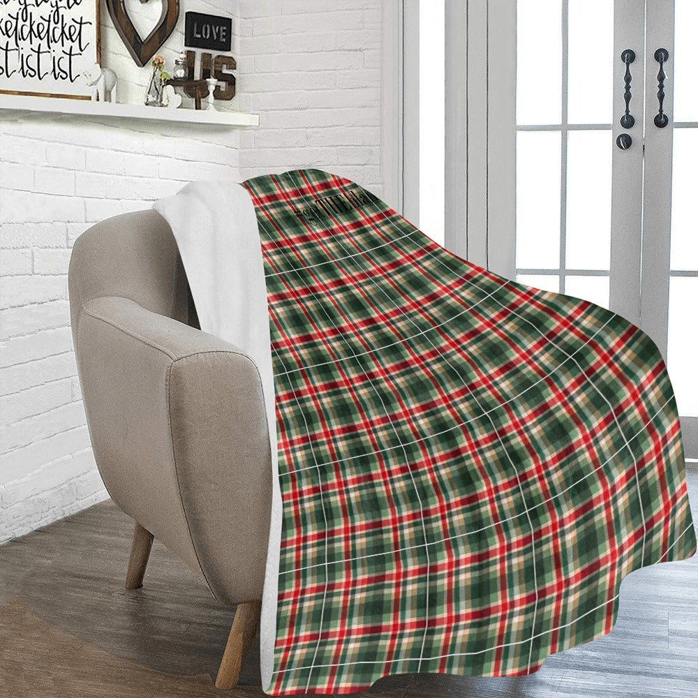 #getTHEblanket Winter Micro Fleece Blanket | 60x80 Cozy Reader Throw