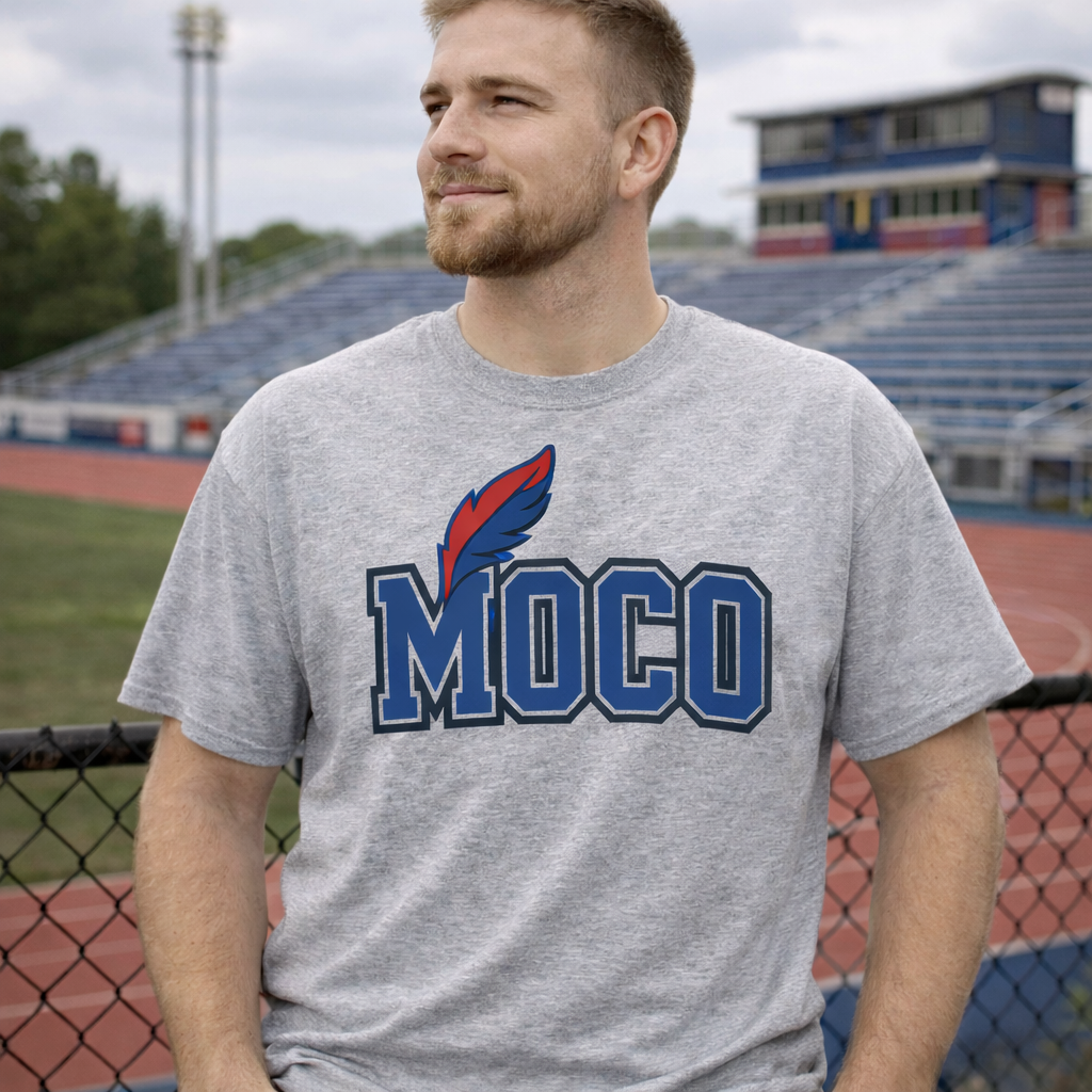 MOCO Classic Tee. Show your School Pride with Style