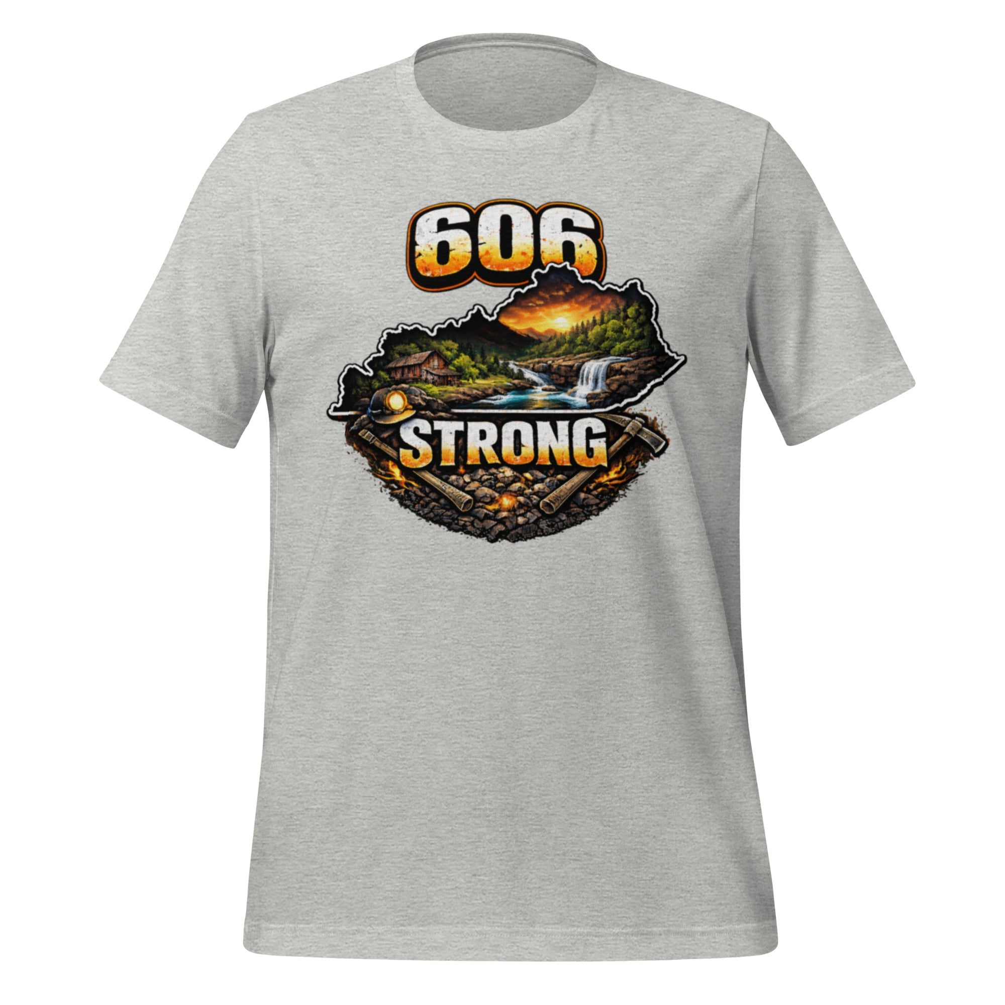 606 Strong T-Shirt | Appalachian Pride Design | Classic Cotton - Bluegrass Elite Apparel LLC