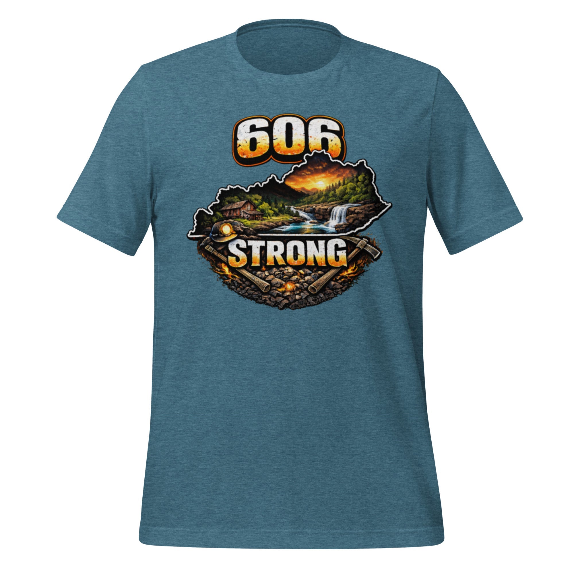 606 Strong T-Shirt | Appalachian Pride Design | Classic Cotton - Bluegrass Elite Apparel LLC