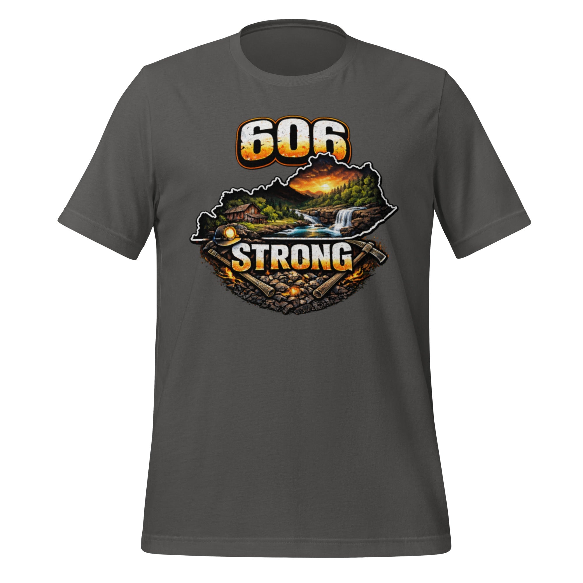 606 Strong T-Shirt | Appalachian Pride Design | Classic Cotton - Bluegrass Elite Apparel LLC