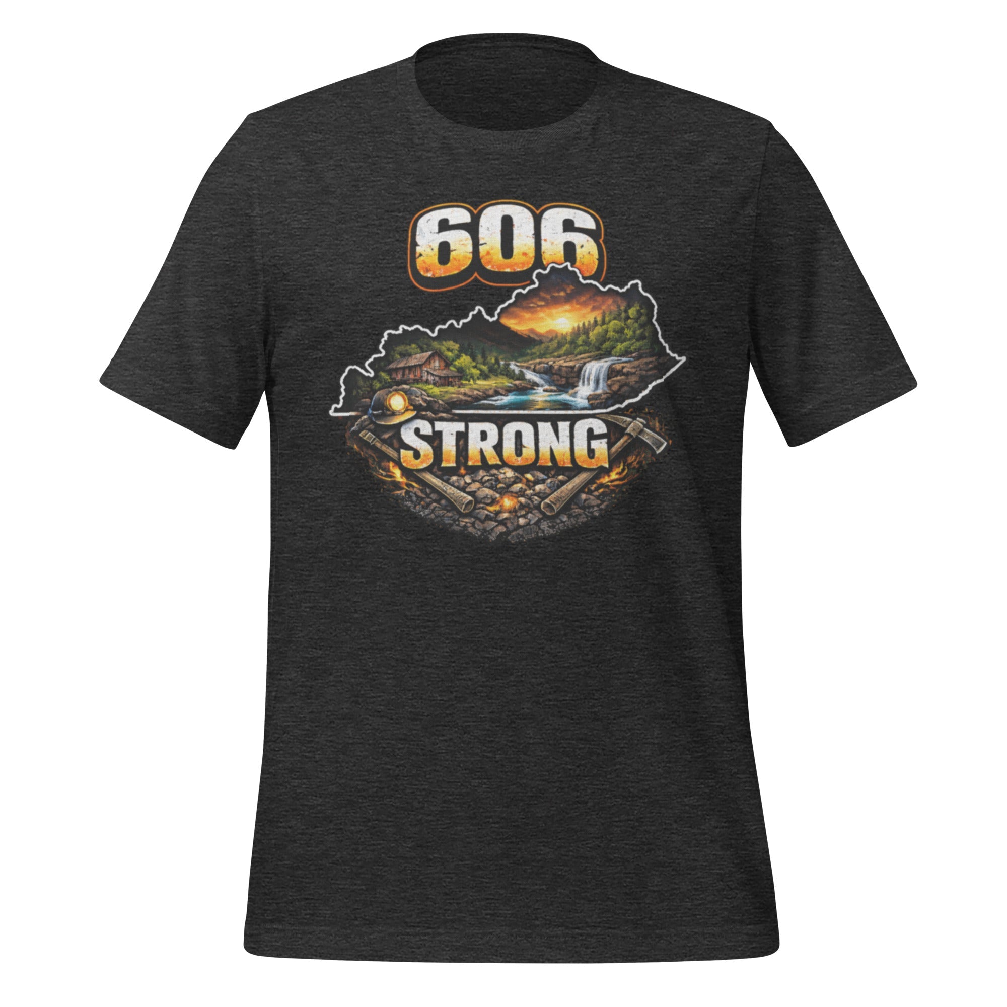 606 Strong T-Shirt | Appalachian Pride Design | Classic Cotton - Bluegrass Elite Apparel LLC