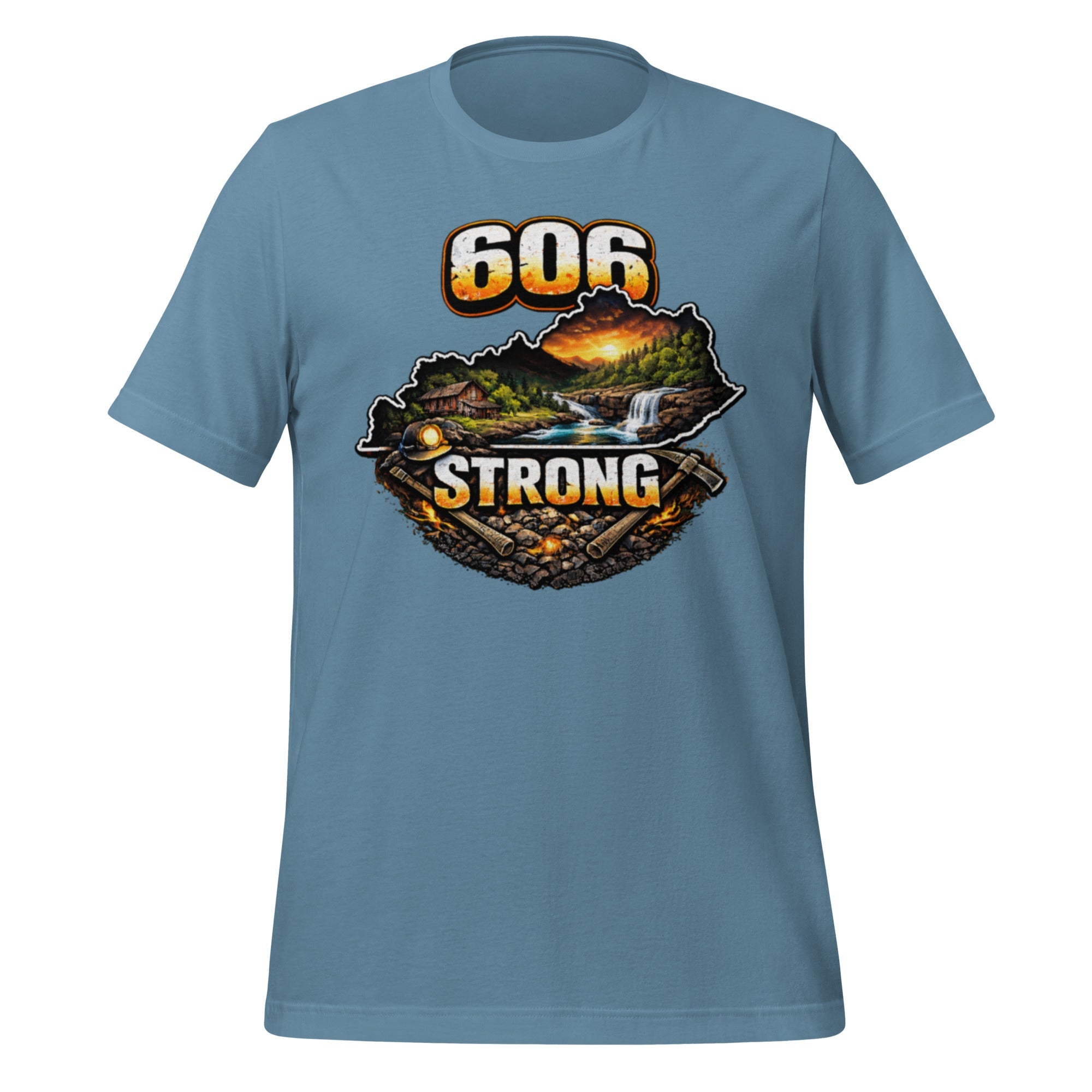 606 Strong T-Shirt | Appalachian Pride Design | Classic Cotton - Bluegrass Elite Apparel LLC