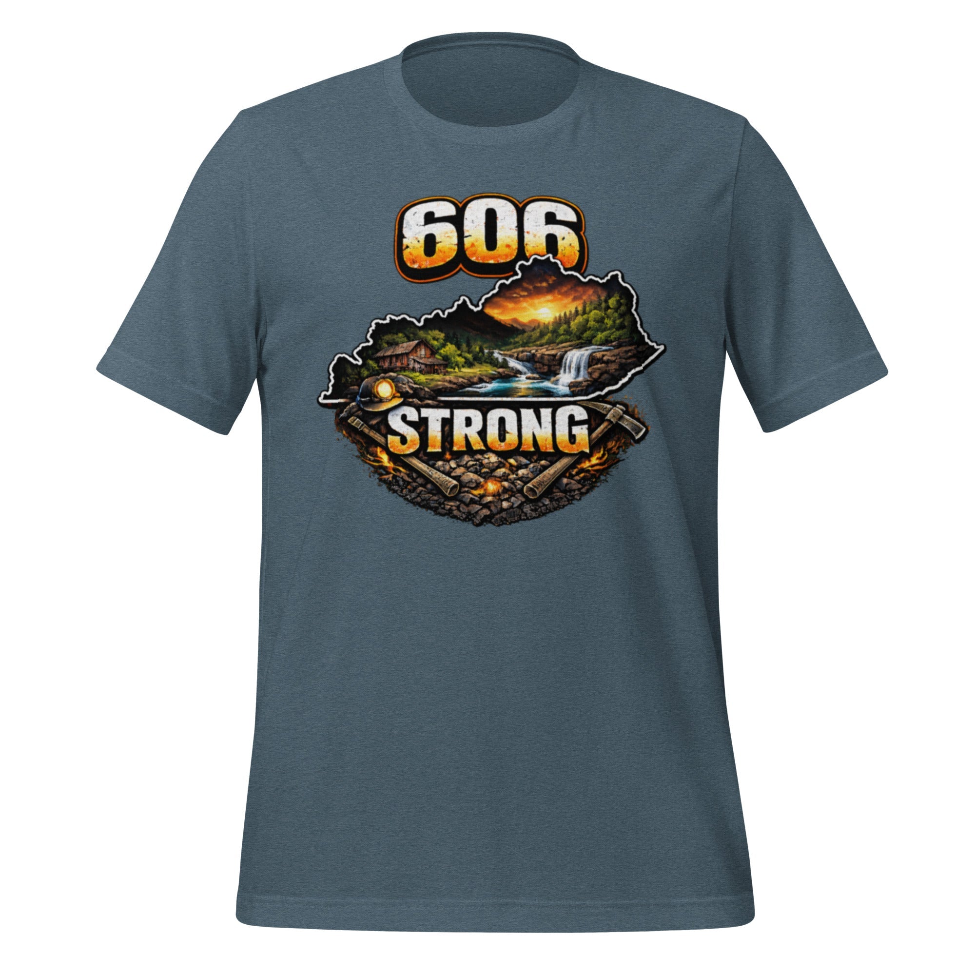 606 Strong T-Shirt | Appalachian Pride Design | Classic Cotton - Bluegrass Elite Apparel LLC