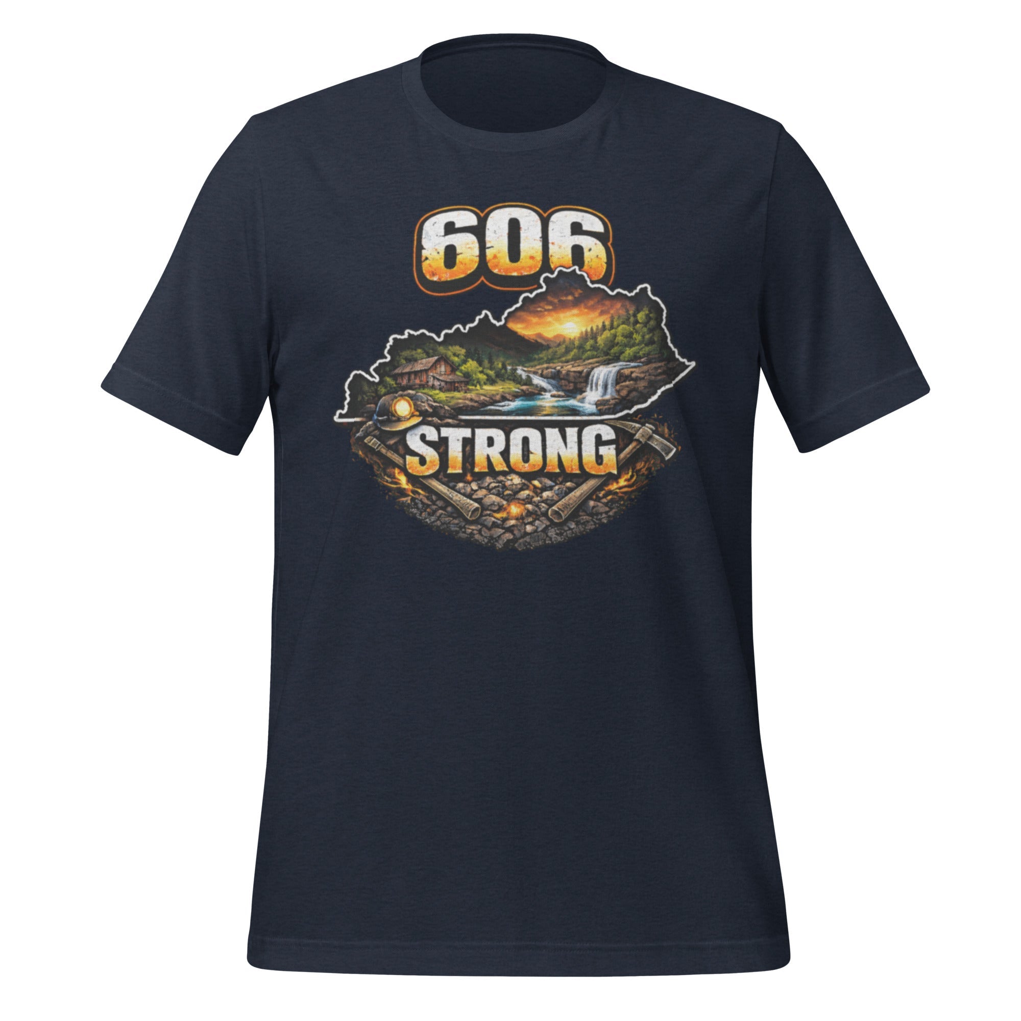 606 Strong T-Shirt | Appalachian Pride Design | Classic Cotton - Bluegrass Elite Apparel LLC
