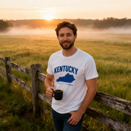 Kentucky + Outline Short sleeve t-shirt | Elite