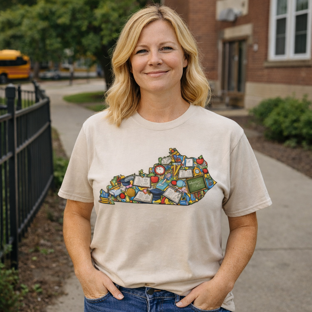 Kentucky Teachers’ Tee – “It’s Not Just a Job, It’s a Passion” | Education Pride T-Shirt (Basic)