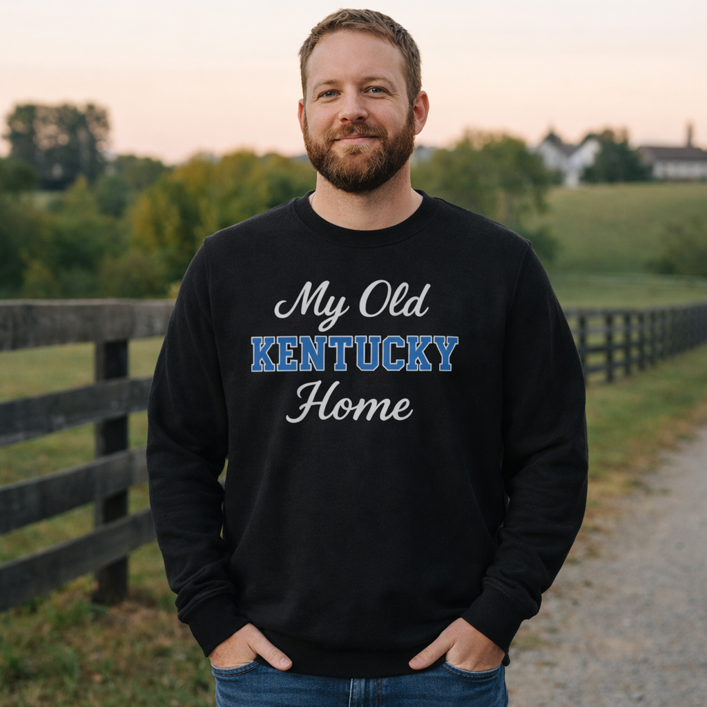 My Old Kentucky Home Sweatshirt | Organic Cotton Comfort | Eco Edition