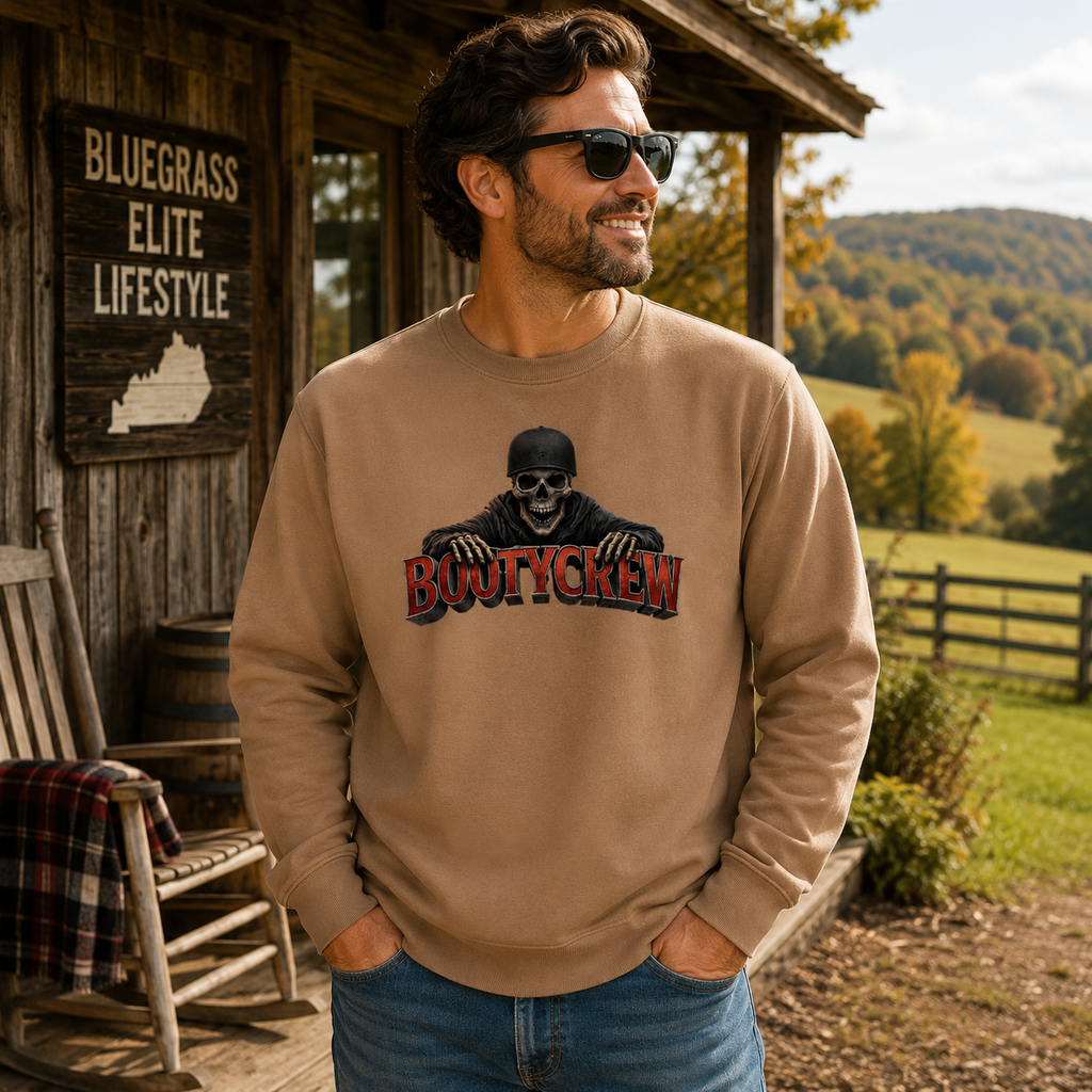 BootyCrew Sweatshirt | Skeleton Streetwear | Premium Fleece