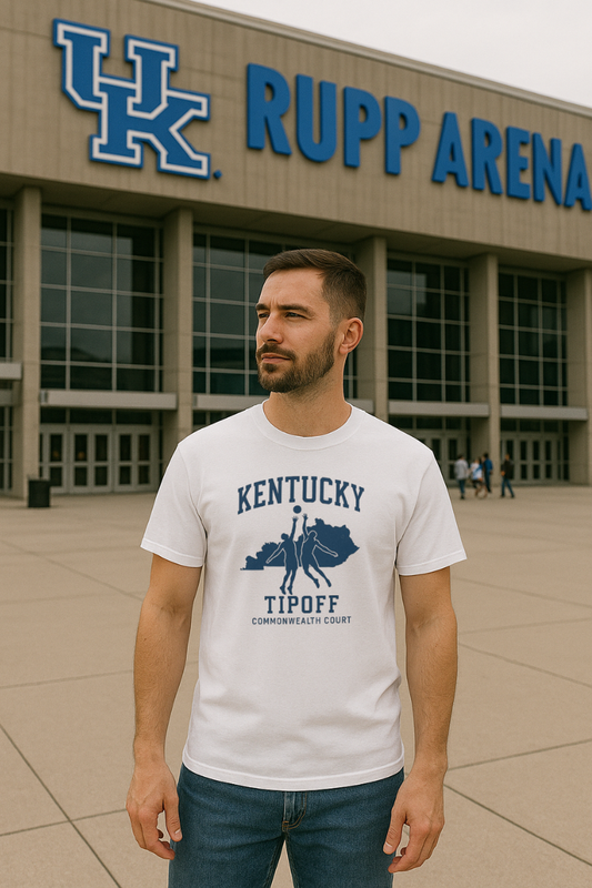 Kentucky Basketball Tipoff Short sleeve t-shirt