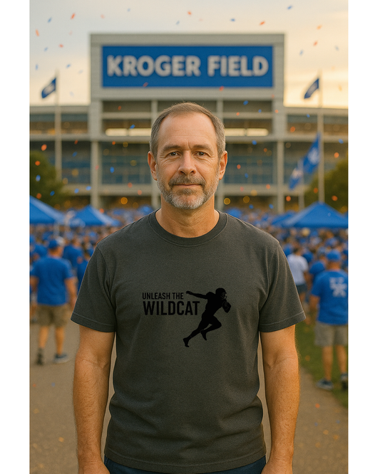 Wildcat "Unleash the Wildcat" Short Sleeve T-Shirt – Kentucky Football Fan Tee