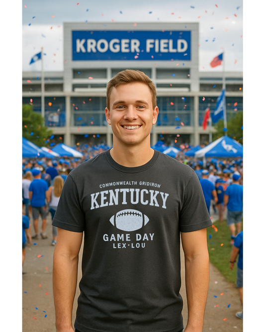 Kentucky GameDay Short Sleeve T-Shirt – Wildcats Football &amp; Basketball Fan Tee