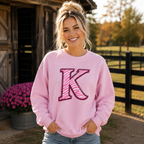 Pink Zebra K Sweatshirt