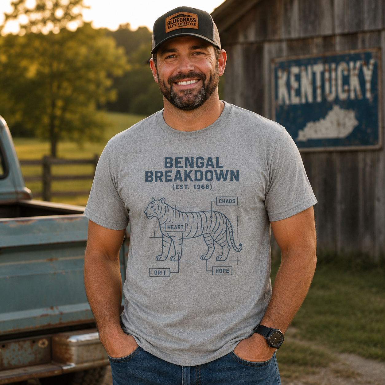 Cincinnati Football Shirt | Bengal Breakdown Blueprint | Elite