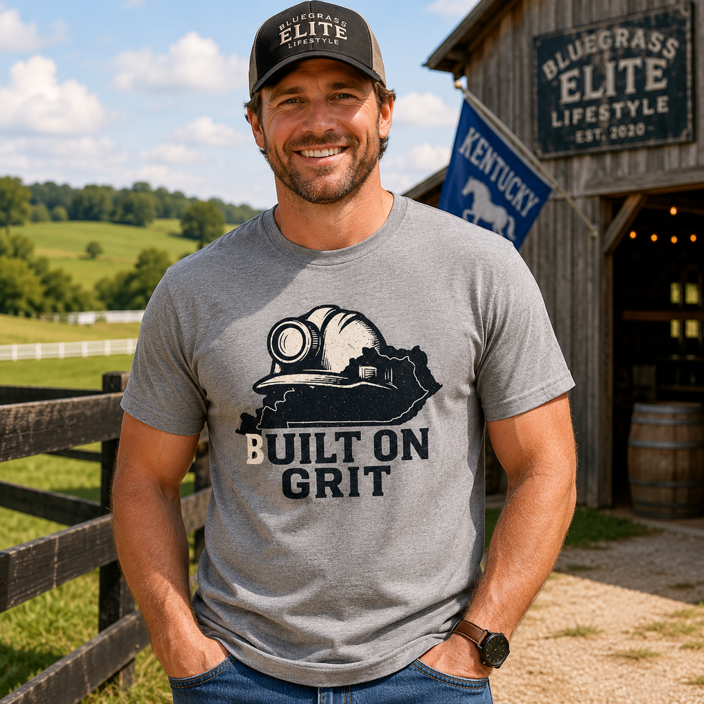 Kentucky Coal Country Shirt | Built on Grit Tee | Elite