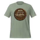 Aged to Perfection in Kentucky T-Shirt | Barrel - End Emblem Design | Classic Cotton - Bluegrass Elite Apparel LLC