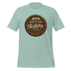 Aged to Perfection in Kentucky T-Shirt | Barrel - End Emblem Design | Classic Cotton - Bluegrass Elite Apparel LLC