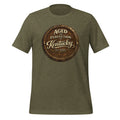Aged to Perfection in Kentucky T-Shirt | Barrel - End Emblem Design | Classic Cotton - Bluegrass Elite Apparel LLC