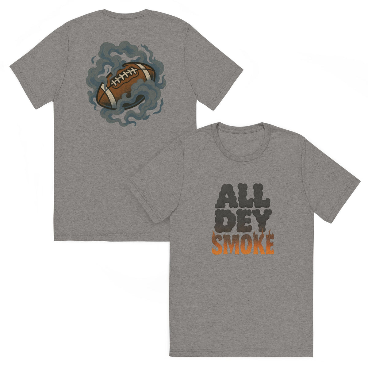 All Dey Smoke T-Shirt | Flame & Smoke Streetwear Design | Elite - Bluegrass Elite Apparel LLC