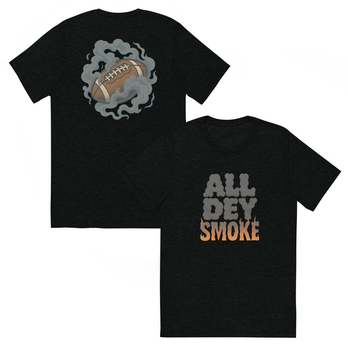 All Dey Smoke T-Shirt | Flame & Smoke Streetwear Design | Elite - Bluegrass Elite Apparel LLC