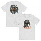 All Dey Smoke T-Shirt | Flame & Smoke Streetwear Design | Elite - Bluegrass Elite Apparel LLC
