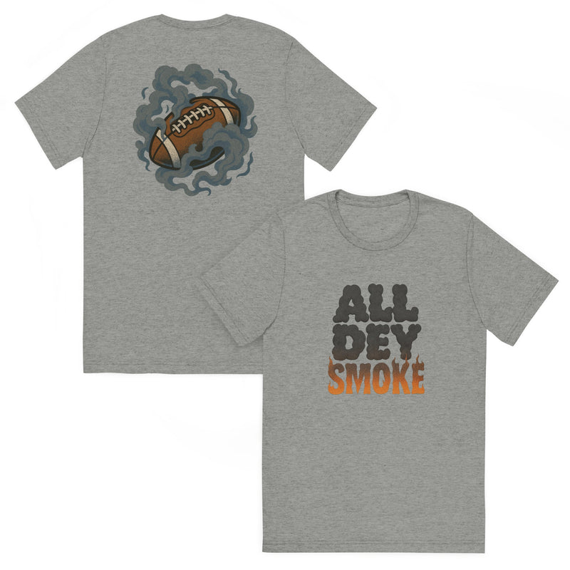All Dey Smoke T-Shirt | Flame & Smoke Streetwear Design | Elite - Bluegrass Elite Apparel LLC