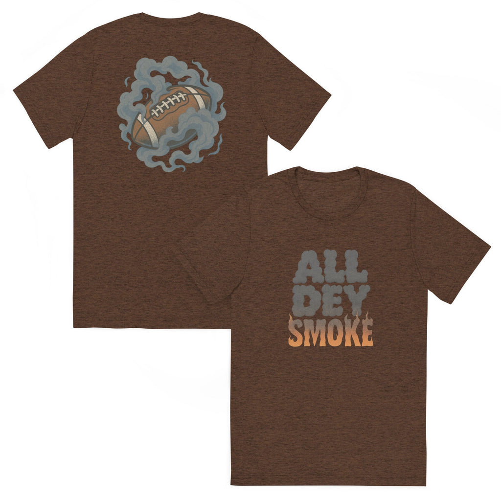 All Dey Smoke T-Shirt | Flame & Smoke Streetwear Design | Elite - Bluegrass Elite Apparel LLC