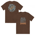 All Dey Smoke T-Shirt | Flame & Smoke Streetwear Design | Elite - Bluegrass Elite Apparel LLC