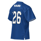 ALLUKBALL Blue Script Ball Mesh Jersey | Athletic Game Day Design - Bluegrass Elite Apparel LLC