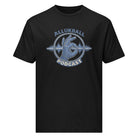 AllUKBALL Podcast Fine Jersey Tee | Denim OK Hand Audio Design - Bluegrass Elite Apparel LLC