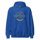 AllUKBALL Podcast Hoodie | Denim OK Hand Waveform Design - Bluegrass Elite Apparel LLC