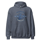 AllUKBALL Podcast Hoodie | Denim OK Hand Waveform Design - Bluegrass Elite Apparel LLC