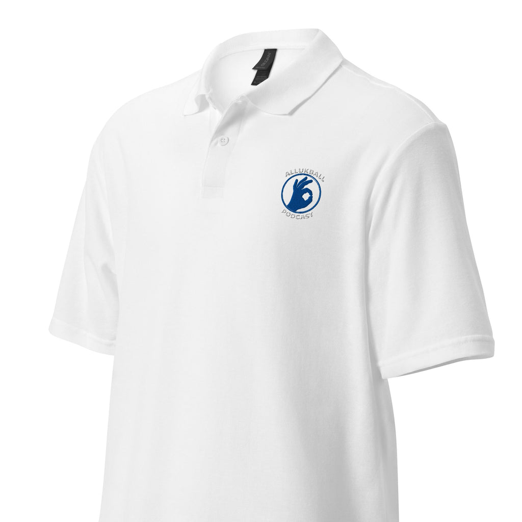 Allukball Podcast Polo Shirt | Classic Cotton Pique | Unisex Fit - Bluegrass Elite Apparel LLC