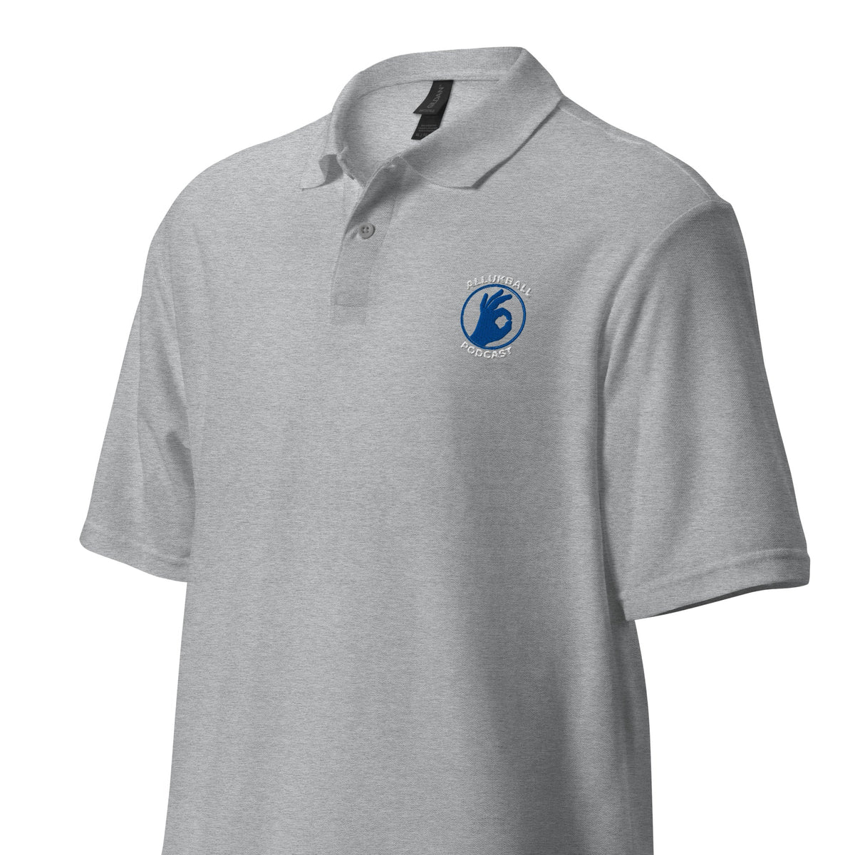 Allukball Podcast Polo Shirt | Classic Cotton Pique | Unisex Fit - Bluegrass Elite Apparel LLC