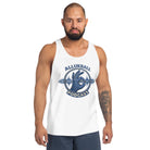 AllUKBALL Podcast Tank Top | OK Hand Waveform Design | Men’s Classic Fit - Bluegrass Elite Apparel LLC
