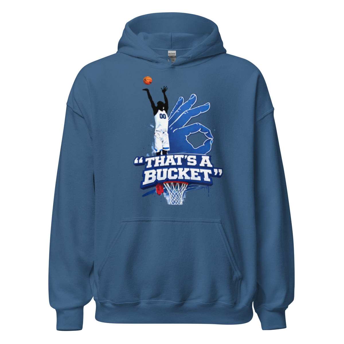 AllUKBall That’s A Bucket Graphic Hoodie | Street Shot Design | Classic Fleece - Bluegrass Elite Apparel LLC