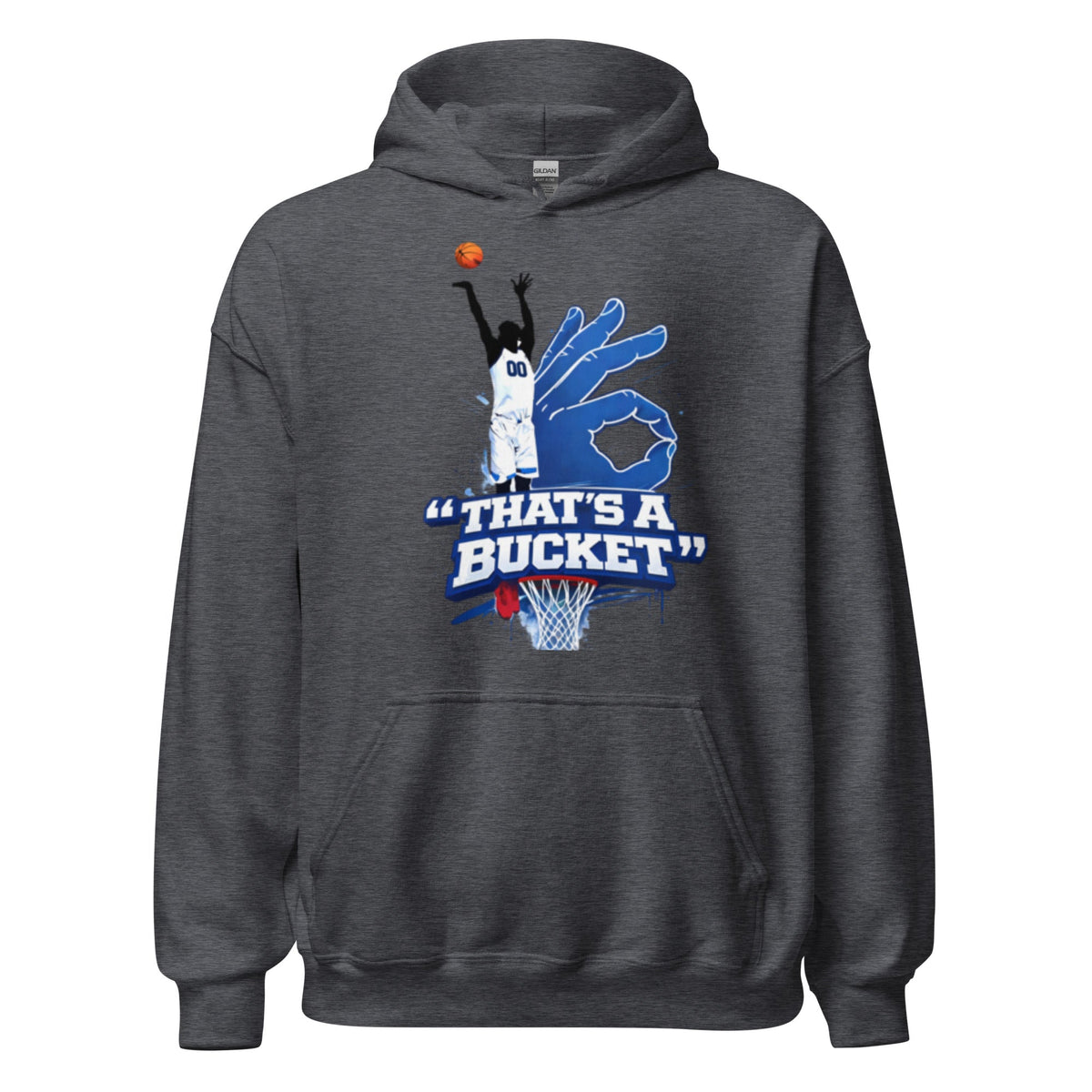 AllUKBall That’s A Bucket Graphic Hoodie | Street Shot Design | Classic Fleece - Bluegrass Elite Apparel LLC