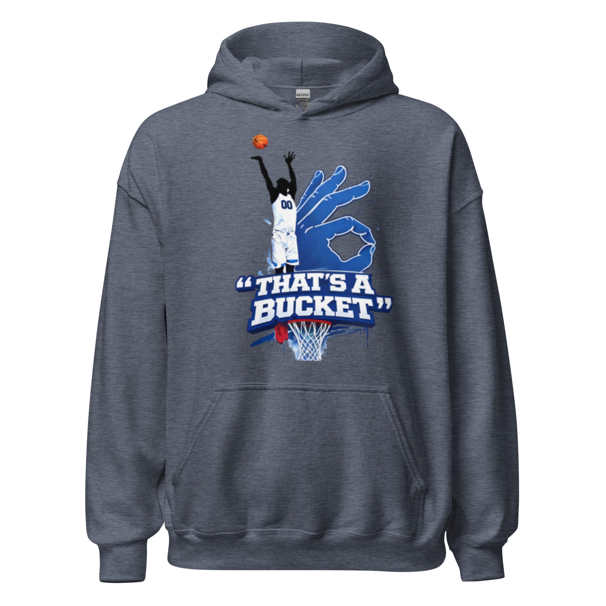 AllUKBall That’s A Bucket Graphic Hoodie | Street Shot Design | Classic Fleece - Bluegrass Elite Apparel LLC