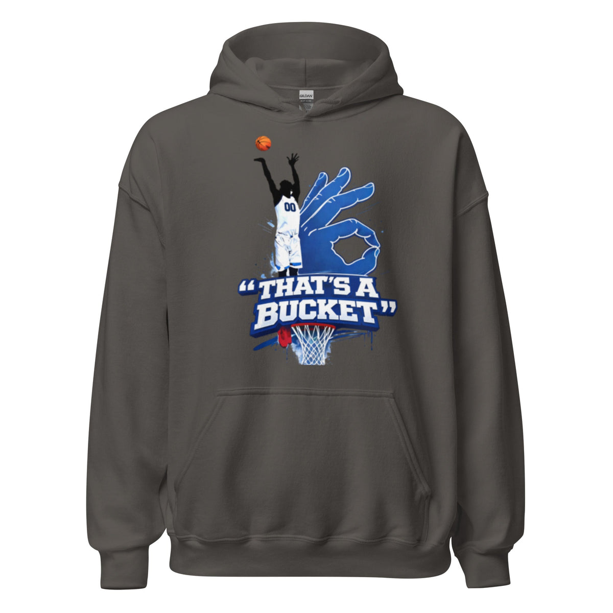 AllUKBall That’s A Bucket Graphic Hoodie | Street Shot Design | Classic Fleece - Bluegrass Elite Apparel LLC