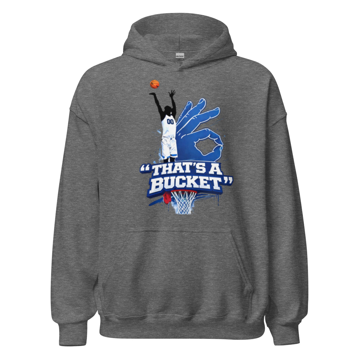 AllUKBall That’s A Bucket Graphic Hoodie | Street Shot Design | Classic Fleece - Bluegrass Elite Apparel LLC