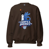 AllUKBall That’s A Bucket Graphic Sweatshirt | Street Shot Design | Classic Crew - Bluegrass Elite Apparel LLC