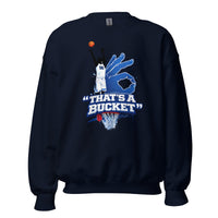 AllUKBall That’s A Bucket Graphic Sweatshirt | Street Shot Design | Classic Crew - Bluegrass Elite Apparel LLC